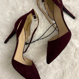 Marc Fisher Burgundy Heels